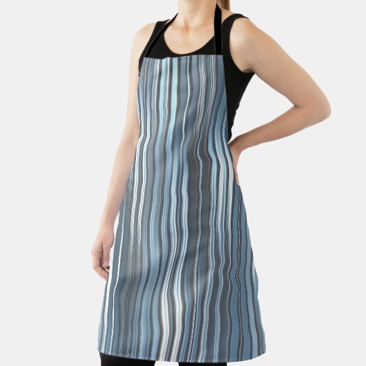 Tablier Beau arrière - plan vertical abstrait bleu avec l (Insitu)