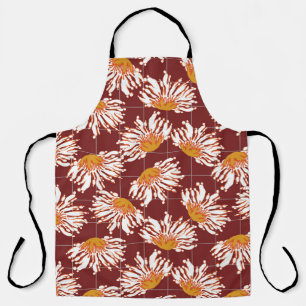 Tablier Beau art motif abstrait
