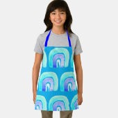 Tablier Beau bleu arc-en-ciel enfants (Insitu)