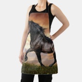 Tablier Beau Cheval Noir (Insitu)