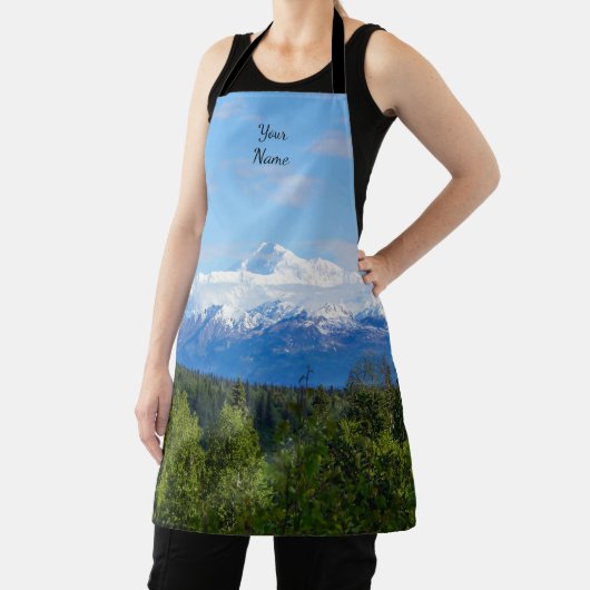 Tablier Beau Denali Jigsaw Puzzle Apron (Insitu)