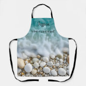 Tablier Beau effet balnéaire dans le minimalisme Pastels (Recto)