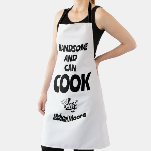 Tablier Beau et cuisinier (Insitu)