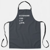 Tablier Beau et cuisinière (Recto)