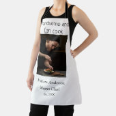 Tablier Beau et peut cuisiner ajouter nom master chef date (Insitu)