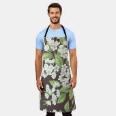 Tablier Beau motif de printemps sans soudure avec ramifica (Porté)