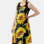 Tablier Beau motif de tournesols (Insitu)