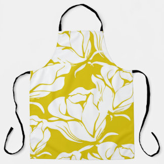 Tablier Beau motif floral sans couture arrière - plan.