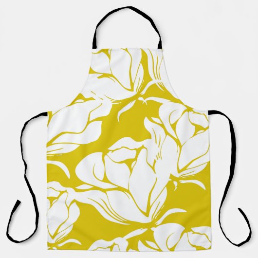 Tablier Beau motif floral sans couture arrière - plan. (Recto)