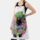 Tablier Beau Mouton Arc En Ciel De La Famille (Insitu)