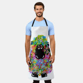 Tablier Beau Mouton Arc En Ciel De La Famille (Porté)