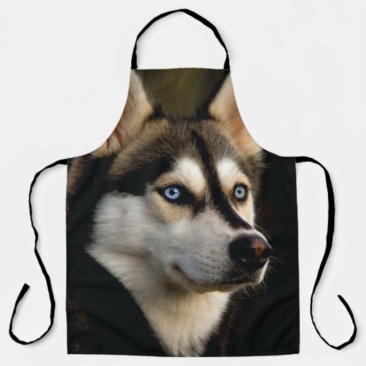 Tablier Beau Oreiller Husky Lrow (Recto)