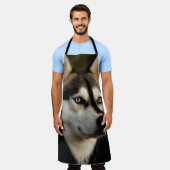 Tablier Beau Oreiller Husky Lrow (Porté)