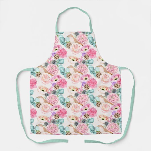 Tablier Beau Parc Floral (Recto)