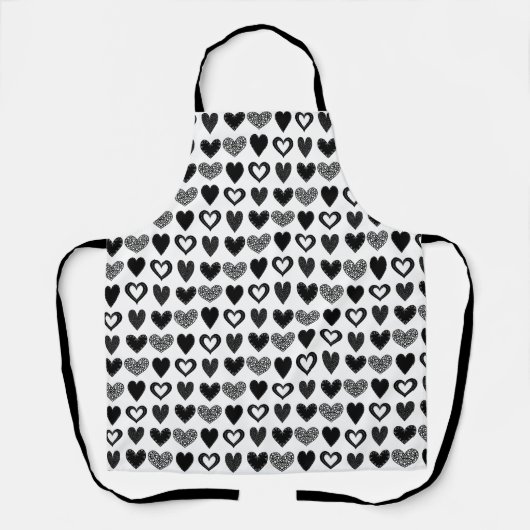 Tablier Beaucoup d'amour (Recto)