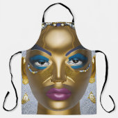 Tablier Beauté africaine sophistiquée : Mois de l'histoire (Recto)