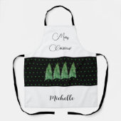 Tablier Beauté de campagne pour les vacances d'hiver (Recto)