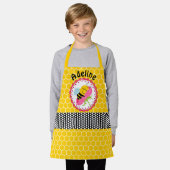 Tablier Beauté de miel couché en Whimsical Personnalisée (Porté)