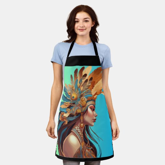 TABLIER BEAUTÉ NATIVE #1 (Porté)