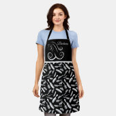 Tablier Beauticiens personnalisés (Porté)