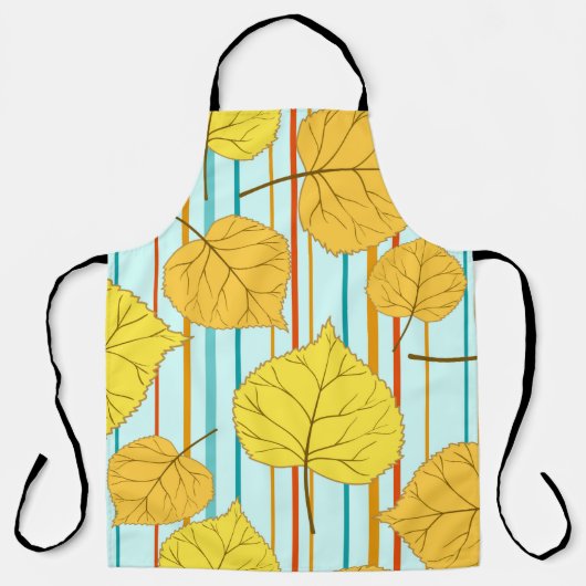 Tablier Beautiful cheerful autumn seamless pattern with co (Recto)