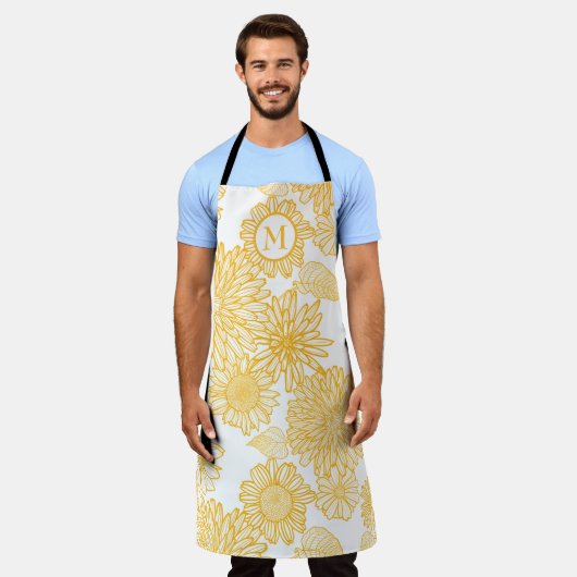 Tablier Beautiful Flowers (Porté)