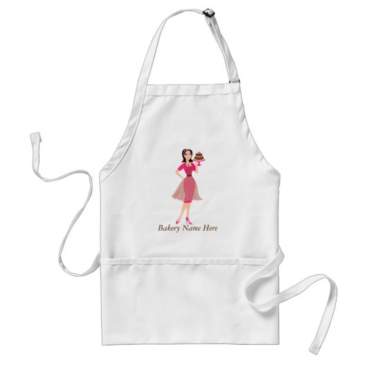 Tablier Beauty Cake WI-th Rose (Devant)