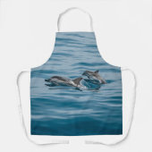 Tablier Beaux dauphins aquatiques (Recto)