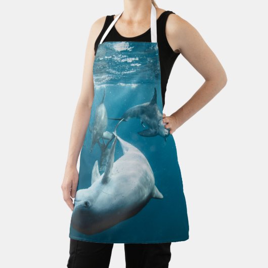 Tablier Beaux dauphins mignons (Insitu)