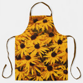 Tablier Beaux fleurs florales Rudbeckia Orange Conflowers (Recto)