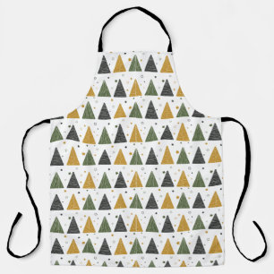 Tablier Beaux sapins et étoiles