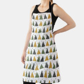 Tablier Beaux sapins et étoiles (Insitu)