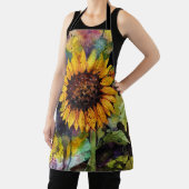 Tablier Beaux Tournesols En Aquarelle (Insitu)