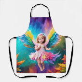 Tablier Bébé Bébé Ange ailes Art-38424 (Recto)