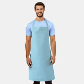 Tablier Bébé bleu (Porté)