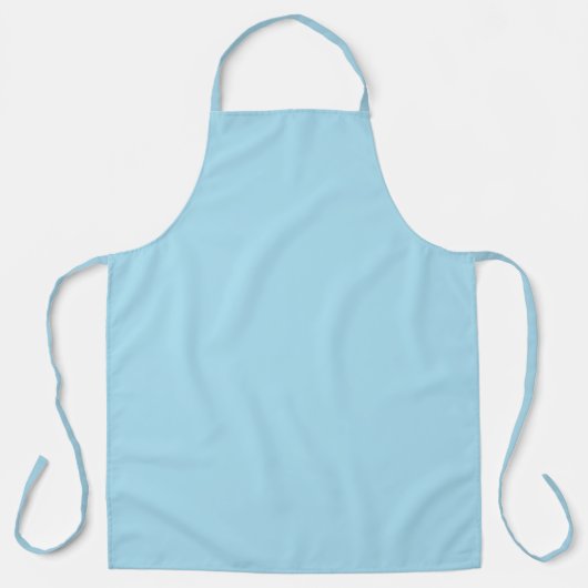 Tablier Bébé bleu (Recto)
