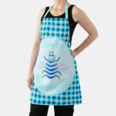 Tablier Bébé Bleu mignon Baby shower d'abeilles (Insitu)