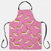 Tablier Bébé mignon cerf et famille (Recto)