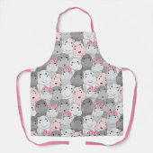 Tablier Bébé mignon Hippopotame Apron (Recto)