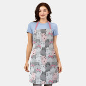 Tablier Bébé mignon Hippopotame Apron (Porté)