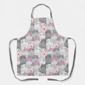 Tablier Bébé mignon Hippopotame Apron (Recto)