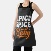 Tablier Bébé Spice Spice Halloween Typographie Rétro Desig (Insitu)