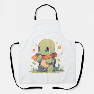 Tablier Bébé Tortue Tortue Tortue Réservoir Lézard Lézard