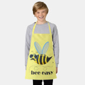 Tablier Bee caractère avec mustache lunettes de soleil Bee (Porté)