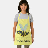 Tablier Bee caractère avec mustache lunettes de soleil Bee (Insitu)