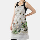 Tablier Bee Honey Travailleur Queen Bees Antique (Insitu)