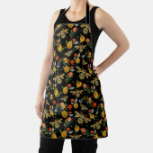Tablier Bees & Bloom Floral & Decorative Honey Bee Motif (Insitu)