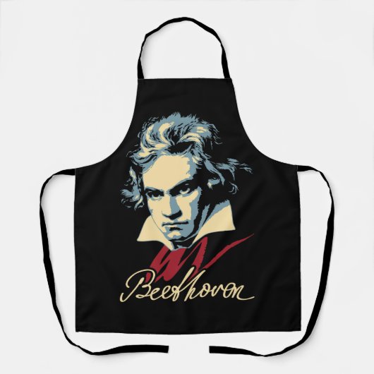 Tablier Beethoven (Recto)