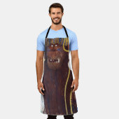 Tablier Beethoven Frieze (détail), Gustav Klimt (Porté)