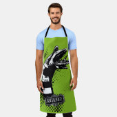 Tablier Beetlejus | Illustration du ver de sable (Porté)